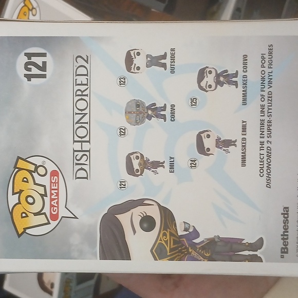 Funko pop dishonored 2 ' Emily' pop games #121 3 For $15 - Picture 4 of 4